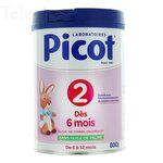 PICOT Lait 2ème Age dès 6 mois 800g