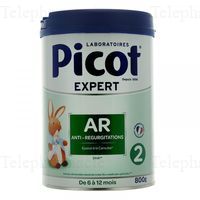 PICOT - AR Lait infantile anti-régurgitation 2eme âge 6-12mois 800g