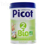 PICOT LAIT BIO 2EME AGE 800GR