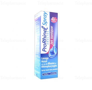 PRORHINEL Spray adultes jet tonique pour lavage nasal spray 100ml