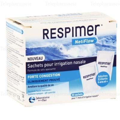 RESPIMER Sachets pour irrigation nasale