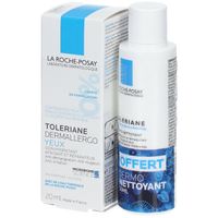 LA ROCHE POSAY Toleriane Dermallergo Yeux 20ml + Dermo-nettoyant offert