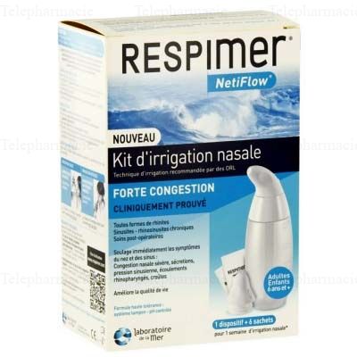 Respimer netiflow kit dispositif + 6 sachets