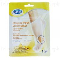 SCHOLL MASQUE PIEDS HUILE D'