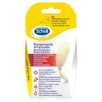 SCHOLL Pansements talon grand format x5