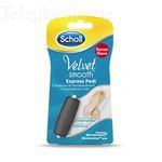 SCHOLL Velvet Smooth express pedi rouleaux extra-exfoliants