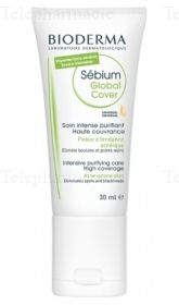 BIODERMA Sébium - Global Cover tube 30ml+2g