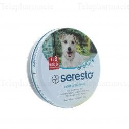 Collier anti-parasitaire petit chien <8 kg 38 cm