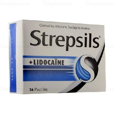 Strepsils lidocaïne