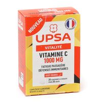 UPSA VIT C 1000 CP A CROQUER 20