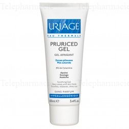 URIAGE Pruriced gel zones pileuses plis cutanés tube 100ml