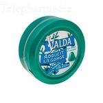 VALDA gommes goût menthe eucalyptus sans sucre Boîte de 50 g