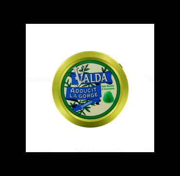 Valda gommes goût menthe eucalyptus 50g
