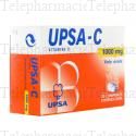 Vitamine C upsa effervescente 1000mg 2 Tubes de 10 comprimés