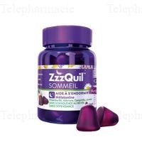 ZZZQUIL SOMMEIL 60 GOMMES