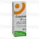Cromabak 20 mg/ml Flacon de 10 ml